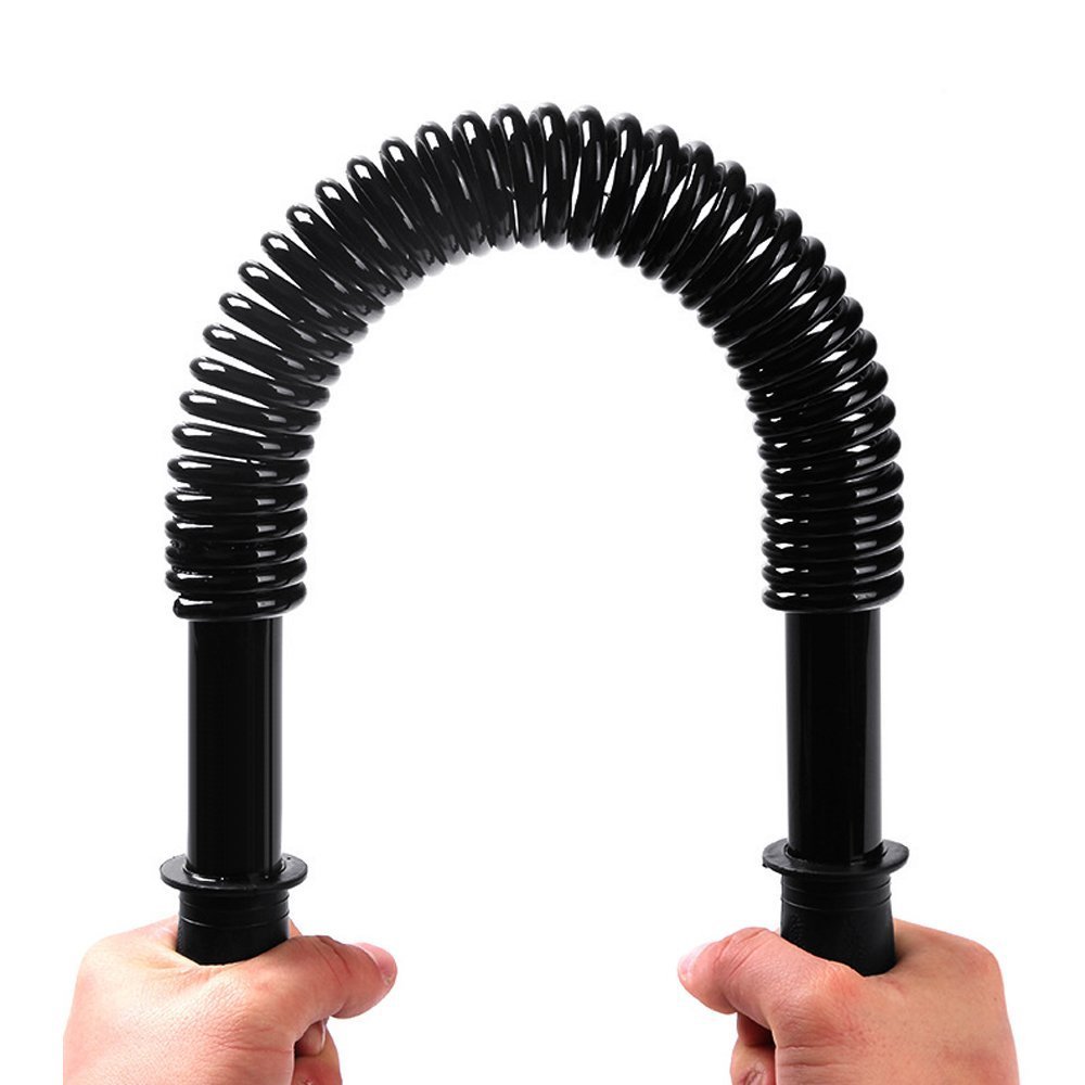 Boshen 66lbs Power Twister Bar Bend Exercise Bar Workout for Chest Arm Upper Body Strength Training Heavy Duty Arm & Chest Builder