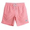 maamgic Mens Swim Trunks Quick Dry Swim Shorts with Mesh Lining Funny Swimwear Bathing Suits 7inch Red Striped XX-Large view 1