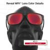 Mryok XELD Replacement Lenses for Oakley Eyepatch 2 OO9136 - Johnny Red view 3
