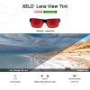 Mryok XELD Replacement Lenses for Oakley Eyepatch 2 OO9136 - Johnny Red view 4