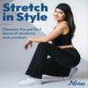 Nirlon Women's Bootcut Yoga Pants - Flare Leggings for Women Soft & Breathable Womens Yoga Pants Flared Regular & Plus Size Leggings for Women Wide Leg (S 34" Inseam, Black) view 3