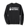 Funny Owl Sweatshirt I'm Basically Nocturnal view 1
