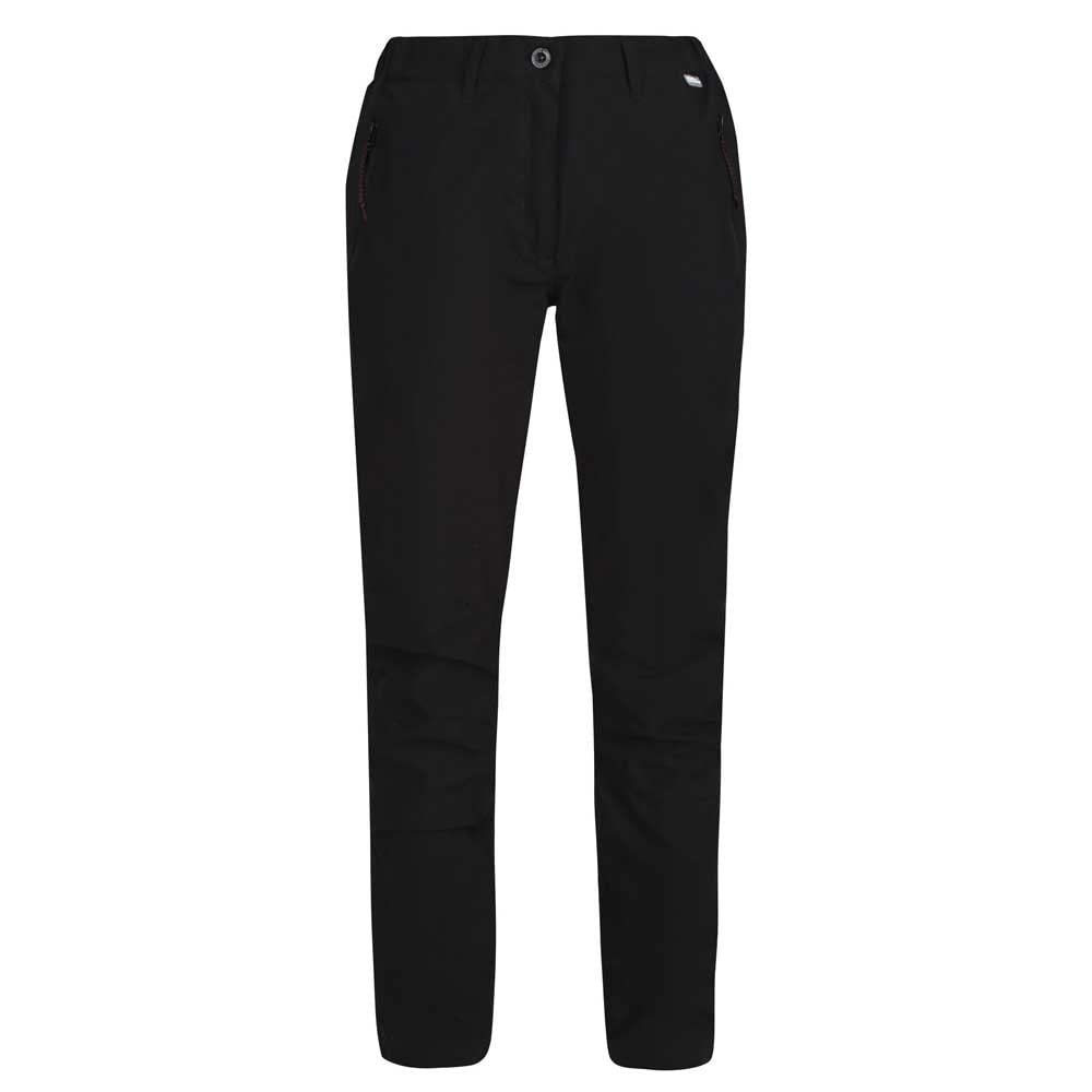 Regatta Ladies Dayhike III Trousers Black 14 Short Leg