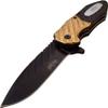 Master USA Linerlock A/O Gold view 3