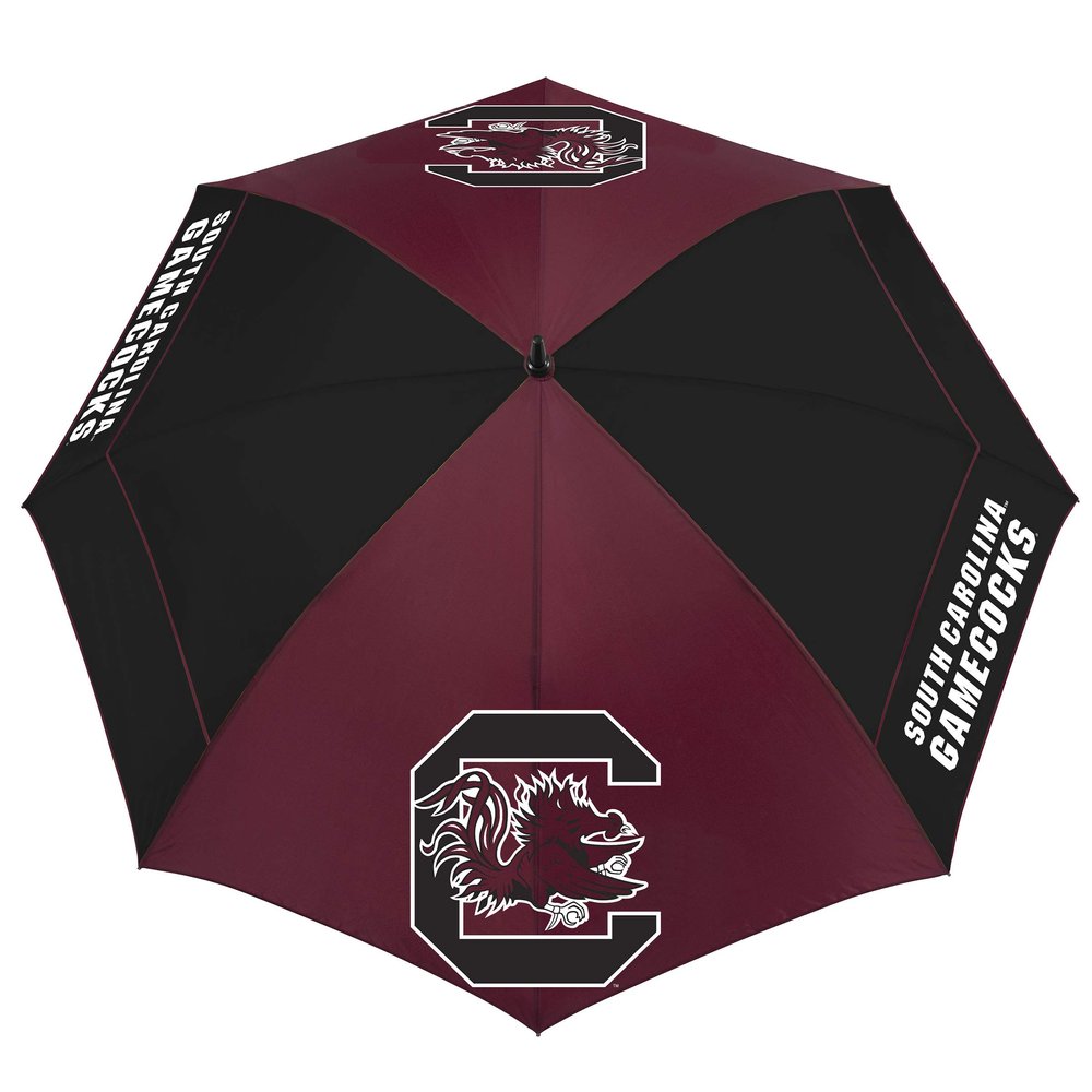 Team Effort NCAA South Carolina Fighting Gamecocks South Carolina Gamecocks 62" Windsheer Lite Golf Umbrella62 Windsheer Lite Golf Umbrella, Multi, NA