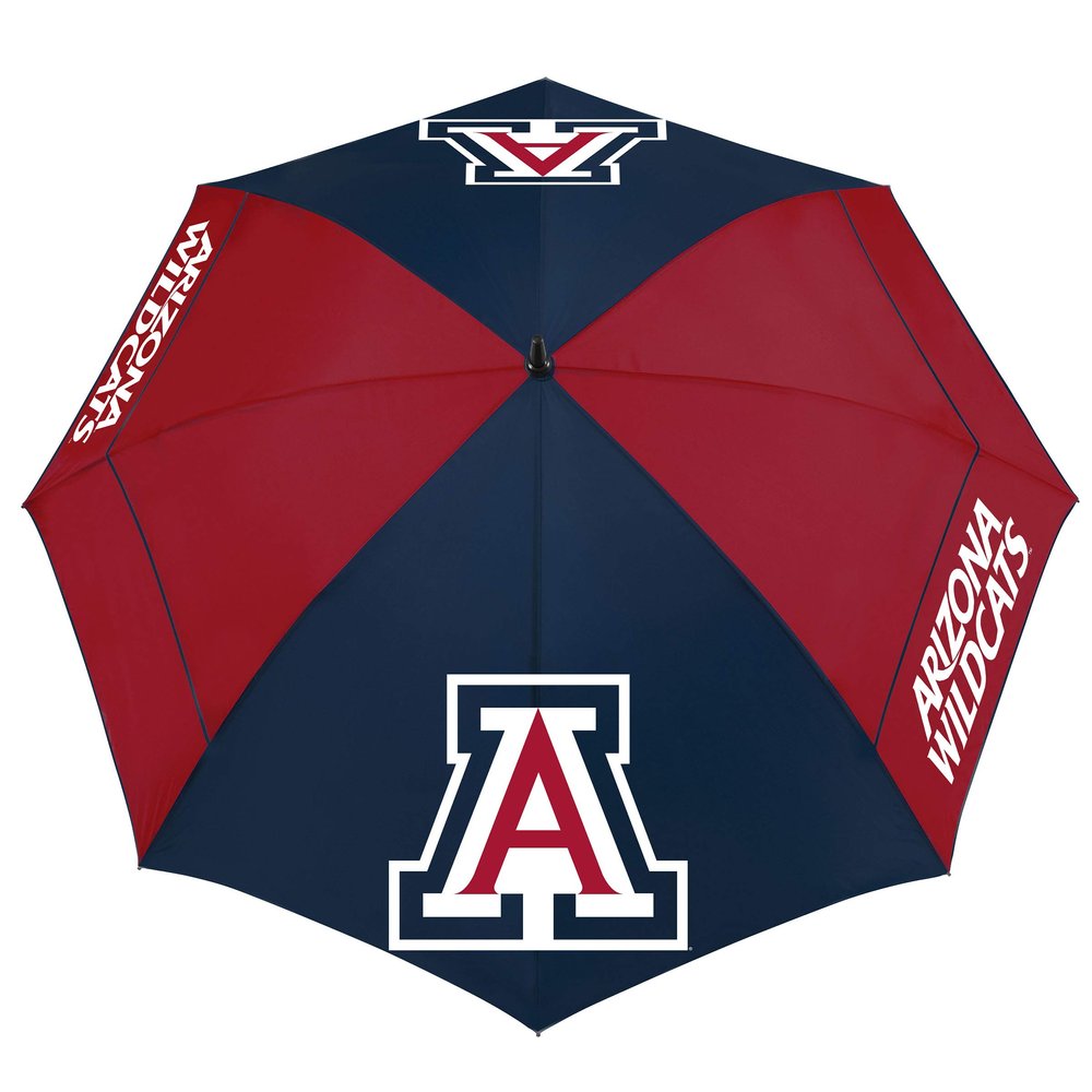 Team Effort NCAA Arizona Wildcats 62" Windsheer Lite Golf Umbrella62 Windsheer Lite Golf Umbrella, Multi, NA