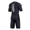 Synergy Men's SynSkin 3 Short Sleeve Triathlon Swimskin (Black, Large) view 2