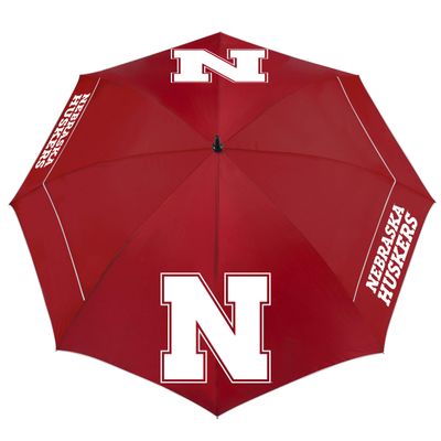 Team Effort NCAA Nebraska Cornhuskers 62" Windsheer Lite Golf Umbrella62 Windsheer Lite Golf Umbrella, Multi, NA
