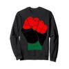 Red Black and Green Black Pride Fist view 1
