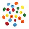 Atomik Rock Climbing Holds Set of 22 Bolt-on Kids Tennis-Shoe Friendly in Assorted Bright Tones view 1