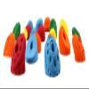 Atomik Rock Climbing Holds Set of 22 Bolt-on Kids Tennis-Shoe Friendly in Assorted Bright Tones view 2