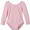 Agoky Kids Girls Long Sleeves Camisole Basic Team Ballet Dance wear Gymnastics GYM Leotard Pink 12 view 1