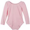 Agoky Kids Girls Long Sleeves Camisole Basic Team Ballet Dance wear Gymnastics GYM Leotard Pink 12 view 2