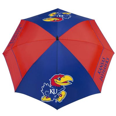 Team Effort NCAA Kansas Jayhawks 62" Windsheer Lite Golf Umbrella62 Windsheer Lite Golf Umbrella, Multi, NA
