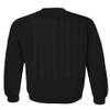 0021. Vintage American Flag United States of America Military us USA Patriotic Style Men's Crewneck Sweatshirt (Black X-Large) view 3