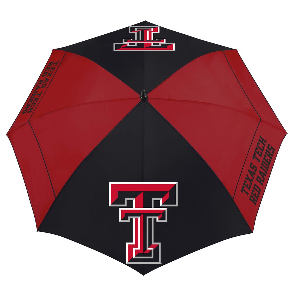 Team Effort NCAA Texas Tech Red Raiders 62" Windsheer Lite Golf Umbrella62 Windsheer Lite Golf Umbrella, Multi, NA