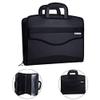 Business Document Bag Messenger Work Briefcase Waterproof Fabric Expanding File Folder Tote Travel Portfolio Document Holder Laptop Handbag Expanding Briefcase File Bag Case for Meeting Office & Home view 2