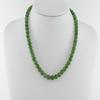 27"China Certified Nature Chalcedony Jade Lucky Tibet Beads Necklace Pendants view 4