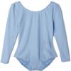 Agoky Kids Girls Long Sleeves Camisole Basic Team Ballet Dance wear Gymnastics GYM Leotard Blue 10 view 1