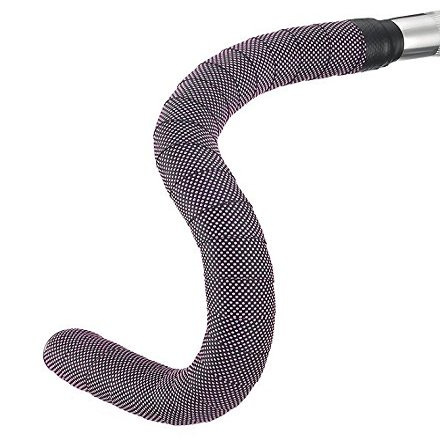Fenix BTP Silicone Wrap-Polka Dot Handlebar Tape Road Bike Bicycle, (Black/Pink)