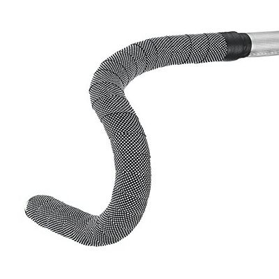 Fenix BTP Silicone Wrap-Polka Dot Handlebar Tape Road Bike Bicycle, (Black/White)