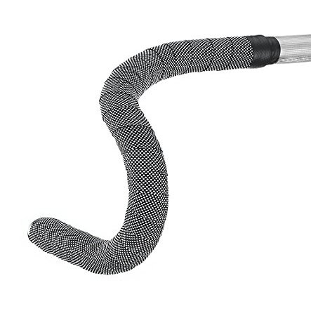 Fenix BTP Silicone Wrap-Polka Dot Handlebar Tape Road Bike Bicycle, (Black/White)
