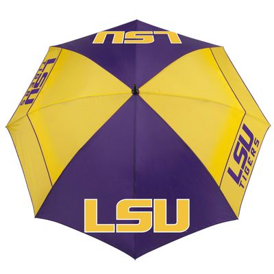 Team Effort NCAA LSU Tigers 62" Windsheer Lite Golf Umbrella62 Windsheer Lite Golf Umbrella, Multi, NA
