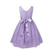 Agoky Kids Flower Girls V-Neck Chiffon Wedding Bridesmaid Dress Birthday Party Ball Gowns Lavender 12 view 2