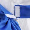 Agoky Kids Girls Petals Wedding Bridesmaid Formal Pageant Floral Tulle Flower Dress Navy Blue 4 view 4