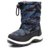 Apakowa Kids Boys Cold Weather Snow Boots Winter Boots Toddler/Little Kid view 1