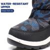 Apakowa Kids Boys Cold Weather Snow Boots Winter Boots Toddler/Little Kid view 2