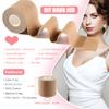 Boob Tape, Breast Lift Tape, BoobyTape for A to E Cup, Self Adhesive Bra Tape, Body Tape, Chest Support for Any Size, Push Up in All Dress Nude view 2