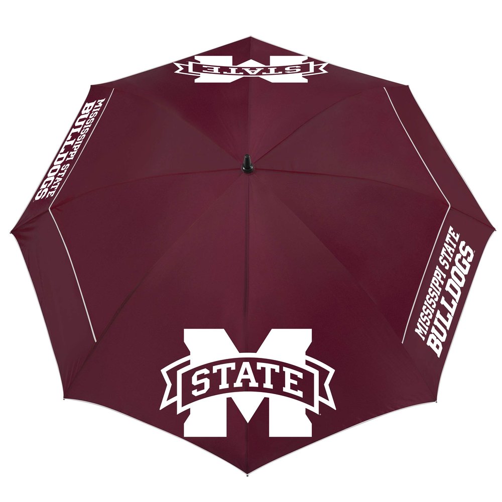 Team Effort NCAA Mississippi State Bulldogs 62" Windsheer Lite Golf Umbrella62 Windsheer Lite Golf Umbrella, Multi, NA