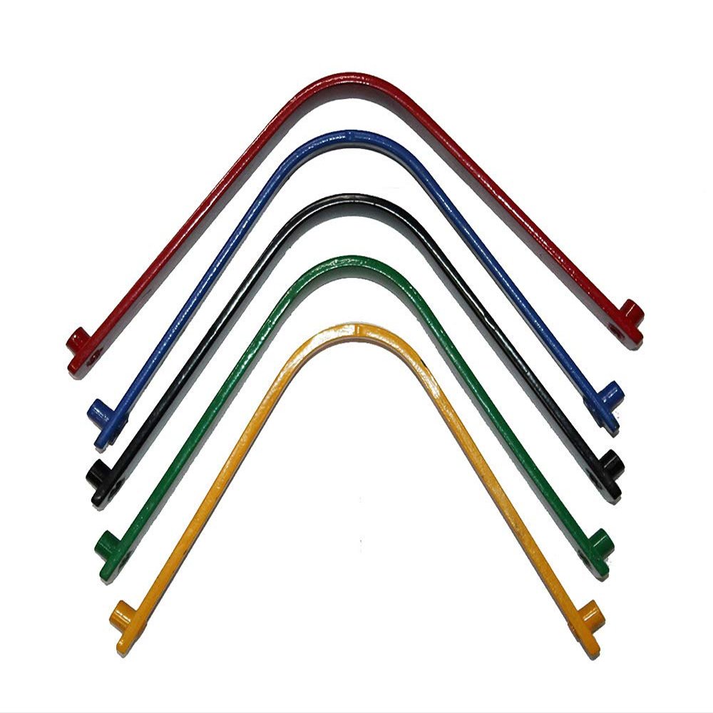 Henri de Rivel Adjustable Gullet Plates for IGP Saddles  Easy Replacement, Multiple Sizes, Custom Fit for Horse Saddles - Red - X-Wide