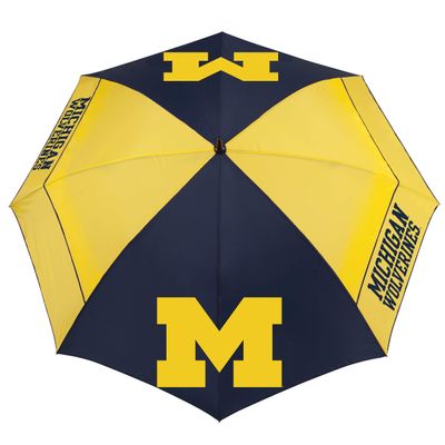 Team Effort NCAA Michigan Wolverines 62" Windsheer Lite Golf Umbrella62 Windsheer Lite Golf Umbrella, Multi, NA