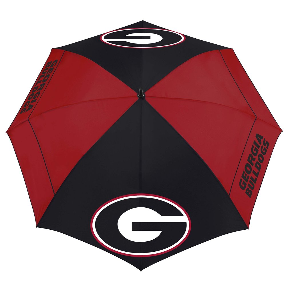 Team Effort NCAA Georgia Bulldogs 62" Windsheer Lite Golf Umbrella62 Windsheer Lite Golf Umbrella, Multi, NA