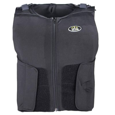 usg Childrens/Kids Precto Dynamic Fit Back Protector (9-11 Years) (Black)