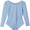 Agoky Kids Girls Long Sleeves Camisole Basic Team Ballet Dance wear Gymnastics GYM Leotard Blue 6 view 2