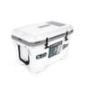 Camco Currituck White and Gray 30 Quart Cooler - Rugged Exterior Made for Camping, Hunting, Fishing and Tailgating - Comes with Cooler Basket (51710), White Exterior - Gray Interior view 3