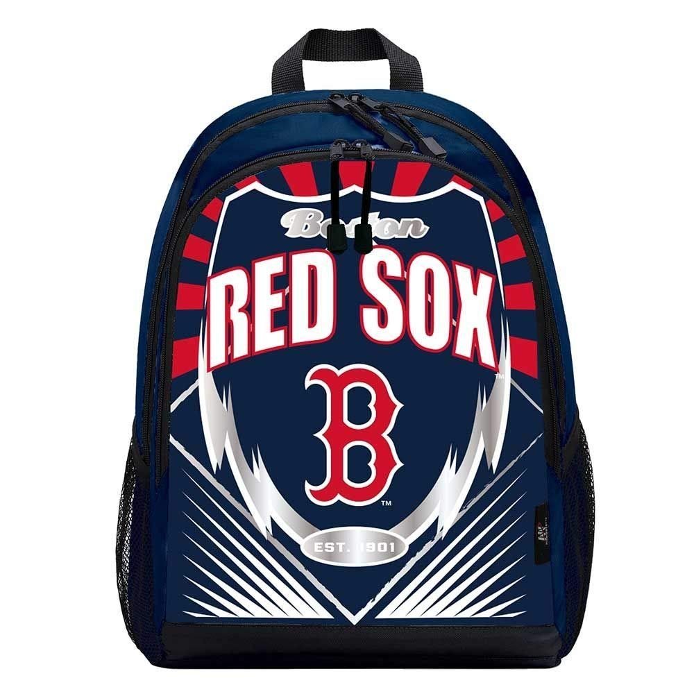 MLB Boston Red Sox Lightning Backpack, One Size, Team Colors