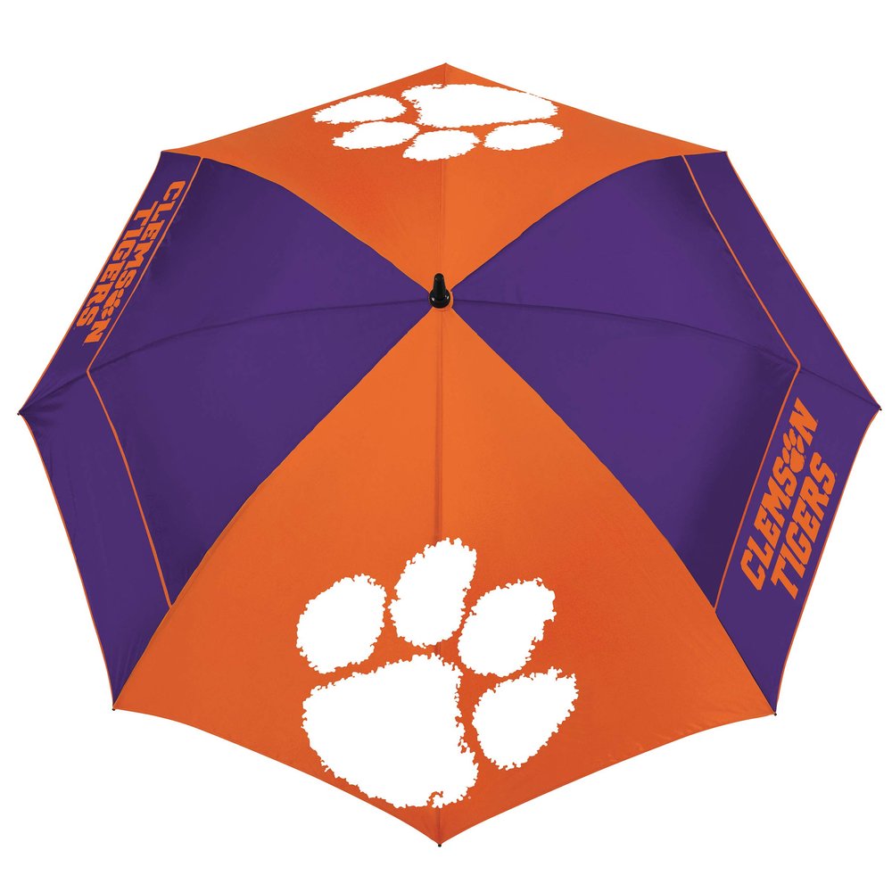 Team Effort NCAA Clemson Tigers 62" Windsheer Lite Golf Umbrella62 Windsheer Lite Golf Umbrella, Multi, NA