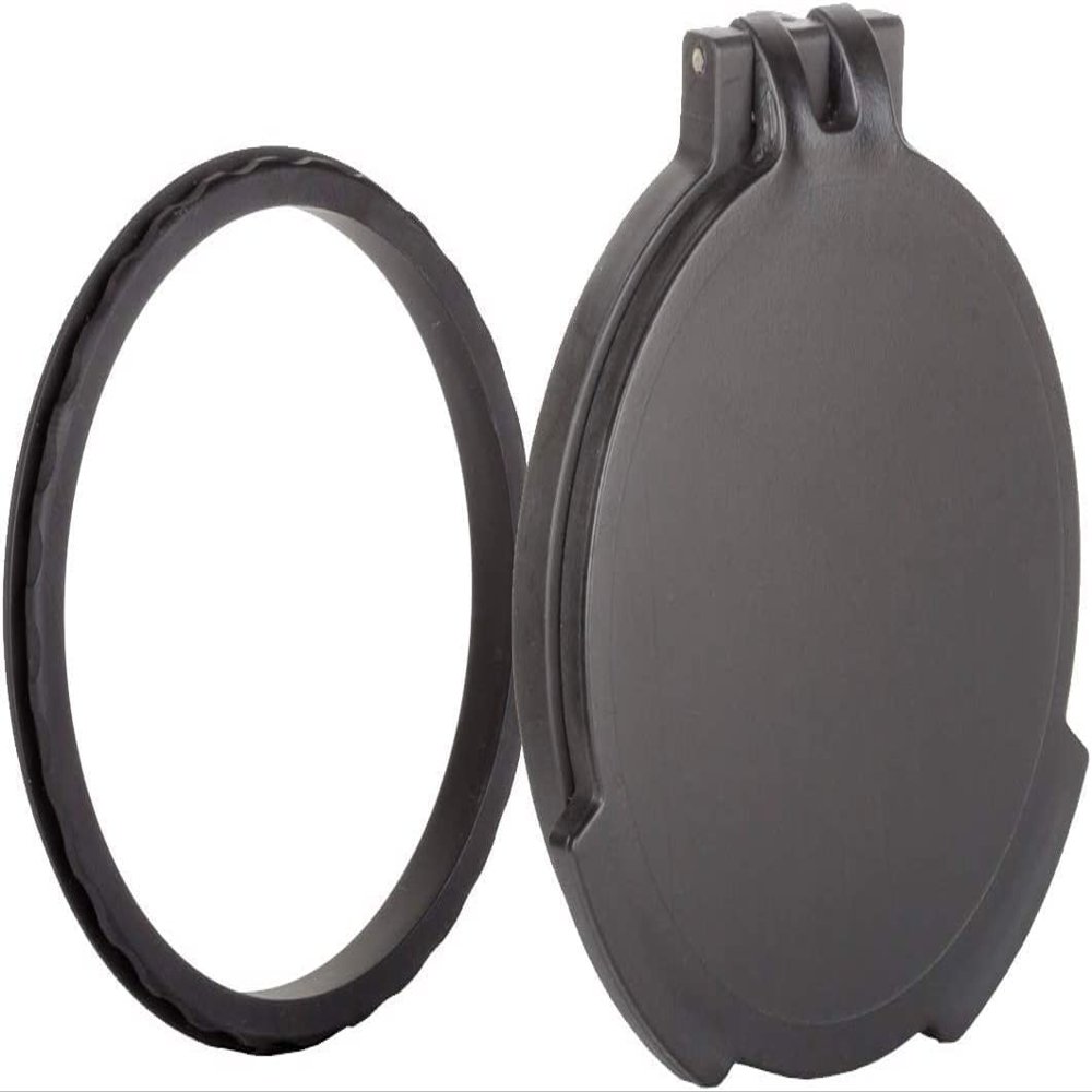 Tenebraex Objective Flip Up Scope Cover with Adapter Ring for Kahles, Leica, March, Minox, Noblex, Premier Reticles, Sightron, Steiner, Swarovski and Sig Sauer (KH5658-FCR)