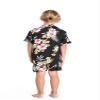 Boy Hawaiian Aloha Shirt in Hibiscus Black Size 14 view 2