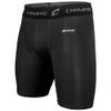 Champro Polyester/Spandex Compression Short, Adult Small, Black view 1