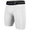 Champro Polyester/Spandex Compression Short, Youth Small, White view 1