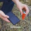 Emergency Zone 5 in 1 Survival Whistle. Compass, Whistle, Water-Resistant Container, Signal Mirror, Ferro Rod. 300 Pack view 4