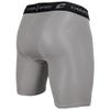 CHAMPRO Polyester/Spandex Compression Short, Adult X-Large, Grey view 3