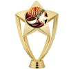 6" Gold Star Chili Pot Trophies - Flaming Chili Pot Trophy Awards 50 Pack Prime view 2