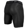 Champro Polyester/Spandex Compression Short, Youth Small, Black view 3