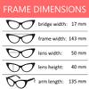 3 pairs Cat Eye Sunglasses Plastic Black White Polka Dots frames retro view 2